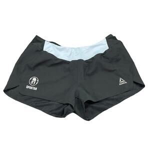 Reebok Spartan‎ Speedwick Mud Running Shorts Womens Size S OV.R-CM EV.RY OBST.CL